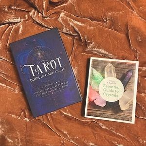 Tarot Card Deck with Tarot Book & Crystal Book Combo